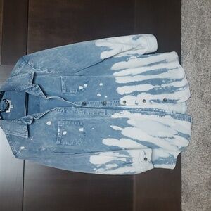 PEACH LOVE Womens Denim Jacket
